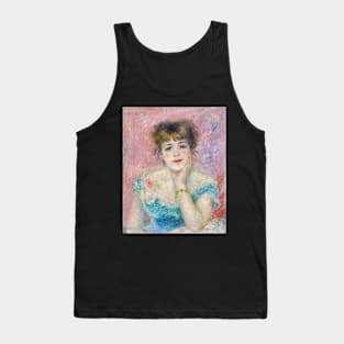 Portrait of Jeanne Samary by Renoir Tank Top